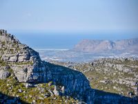 Blick vom Tafelberg auf Kapstadt 2